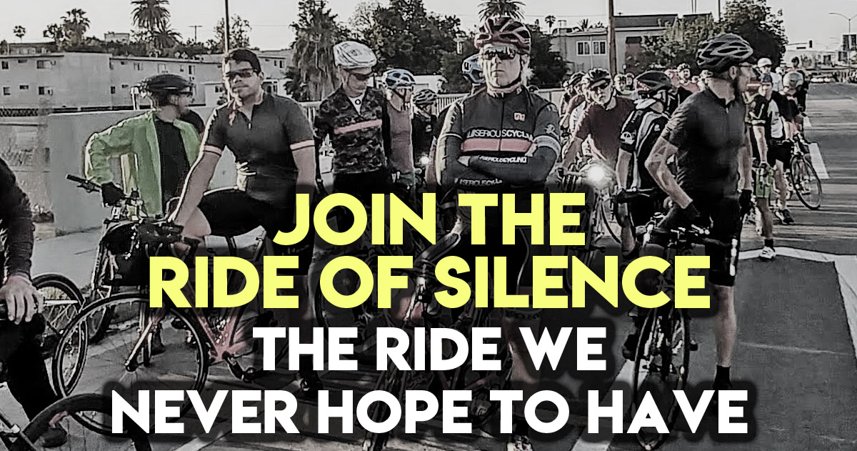 Join the Ride of Silence Wednesday Because You Don't Want To CiclaValley